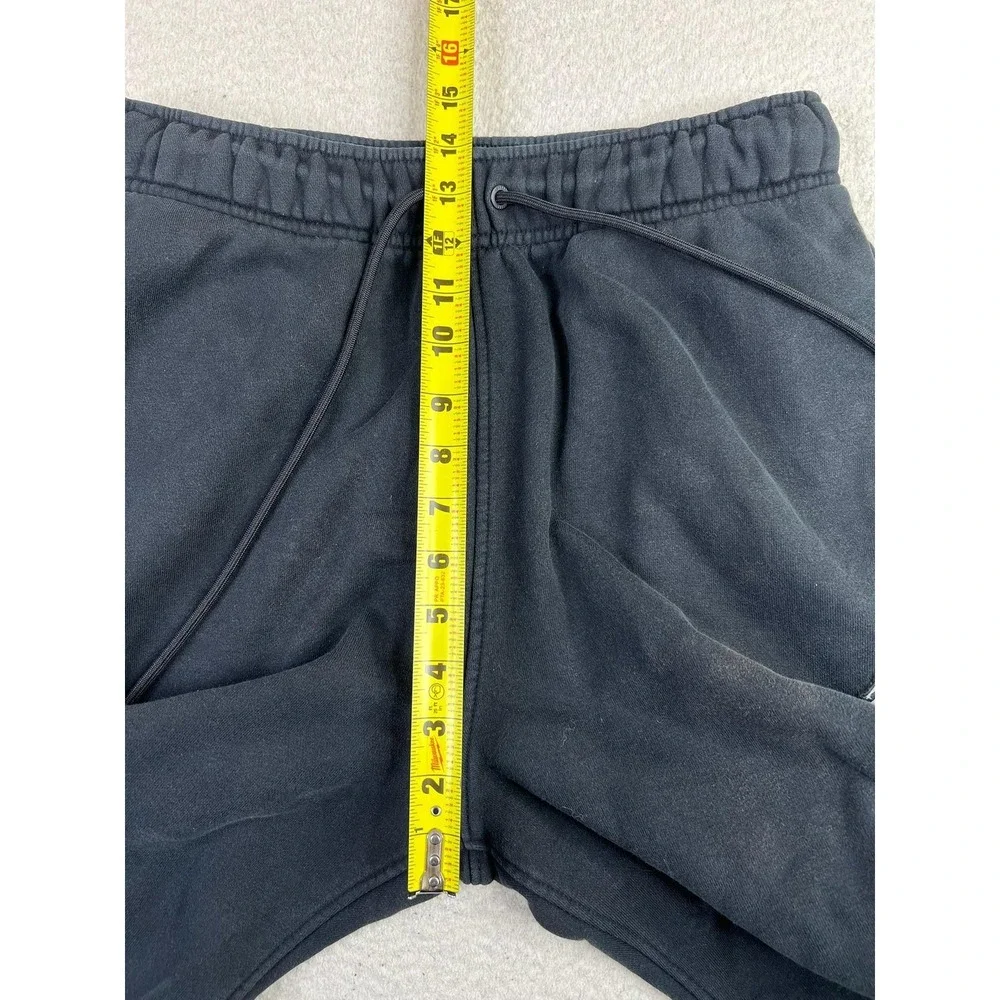 Jordan Pants Mens Medium Black Fleece Sweatpants Joggers Athletic DA9820-010